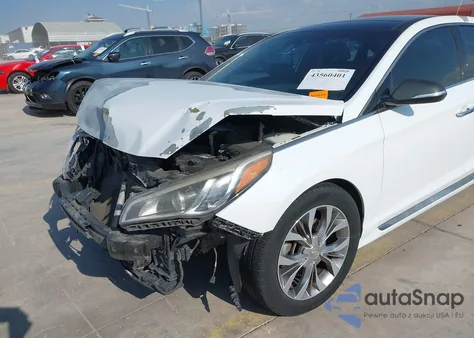 2017 Hyundai Sonata Limited 2.0T из США, поврежденный, VIN 5NPE34AB2HH564199